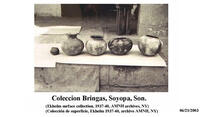 Bringas collection in Soyopa, Sonora