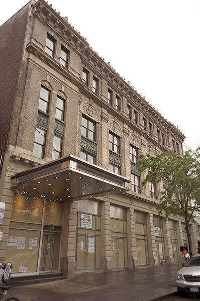 The exterior of the Opera House Hotel in The Bronx, New York, the site of a Legionnaires' disease outbreak in 2015.
