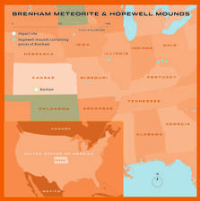 C.1.1.2. Illustration + Caption: Brenham meteorite & Hopewell Mounds