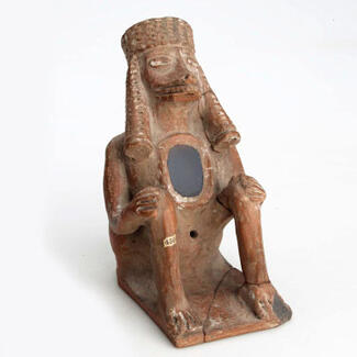 Seated figurine