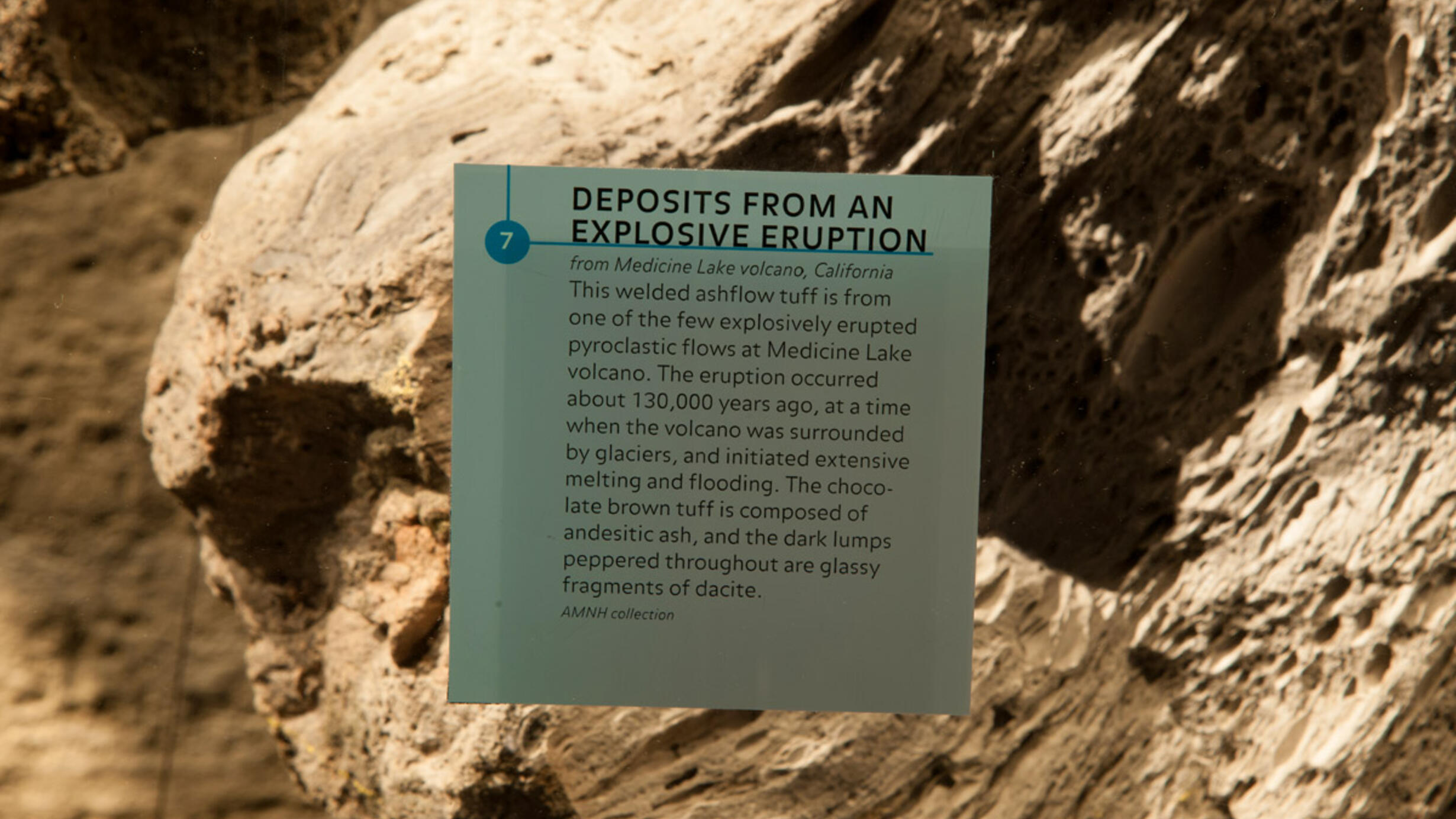 Description of Deposits from an Explosive Eruption