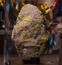 Mantle xenolith in the Hall of Planet Earth