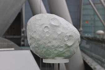 model of Saturn's moon, Janus