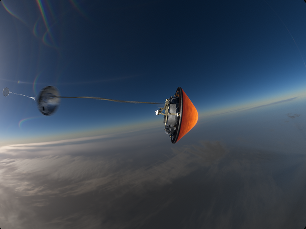 Galileo Probe Parachute (Dark Universe, still)