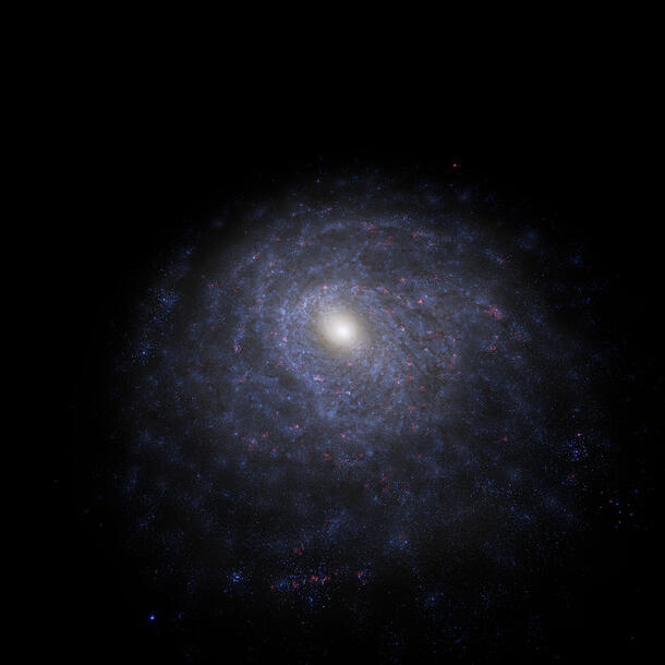 Dark Universe Milky Way 
