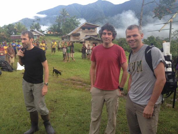 Team members of Explore21 trip to Papua New Guinea