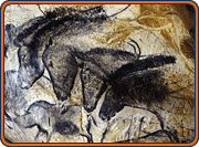 cave art depicting horses