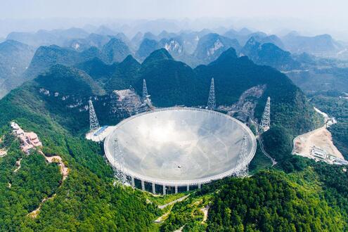 FAST telescope in China