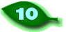 A graphic of an oval-shaped leaf containing the number ten.