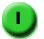 A graphic of a spherical shape, with blurred margins, containing the number one.