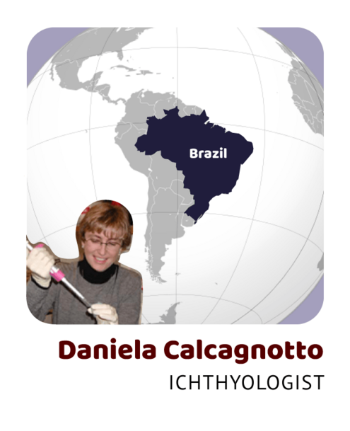 Daniela Calcagnotto, Icthyologist