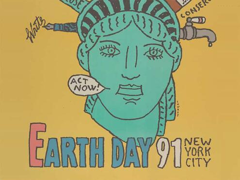 Earth Day 1991 poster
