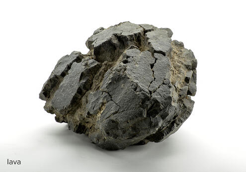 hunk of lava-created rock, which looks like a crusty loaf of bread. 
