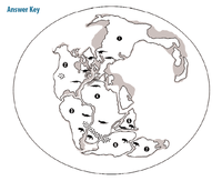 Plate Tectonics Puzzle Teaching Materials Grades 4-5