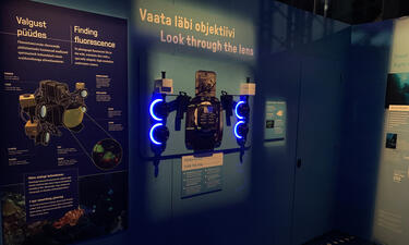 Unseen Oceans on display at the Estonian Maritime Museum