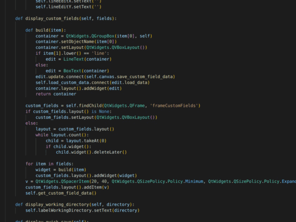 Screenshot of html code in an editing application.