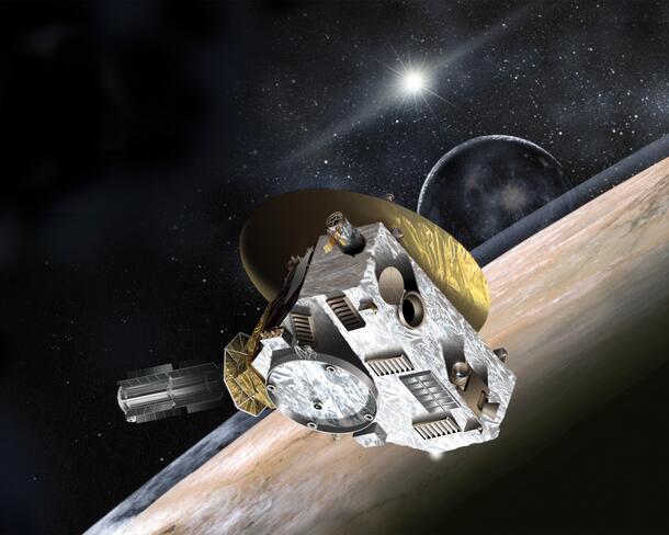 New Horizons encounter with Pluto