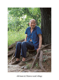 Old Man in Chinese Rural Village