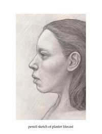 Pencil Reconstruction of Plaster Lifecast