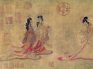 Scroll painting from Turfan