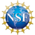 A National Science Foundation logo with initials NSF inside a circle