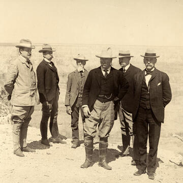 1903- TR at Grand Canyon