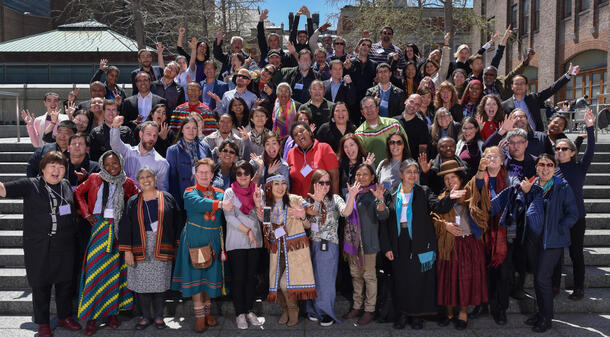 Group photo of the action group participants