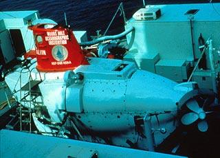 Photo of the Deep Submergence Vehicle ALVIN