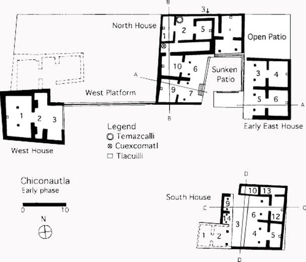 Construction of Chiconautla's palace