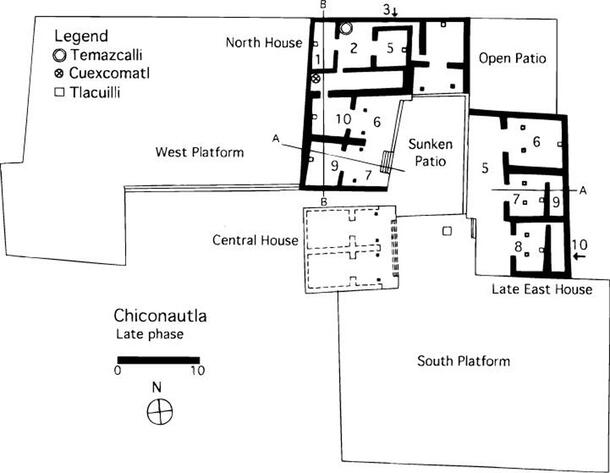 Construction of Chiconautla's palace