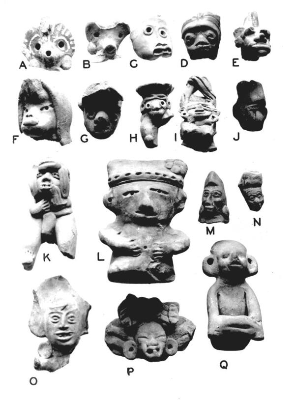 Sample of Objects in the Ekholm Collection, Tampico-Panuco Region (as classified by Ekholm)