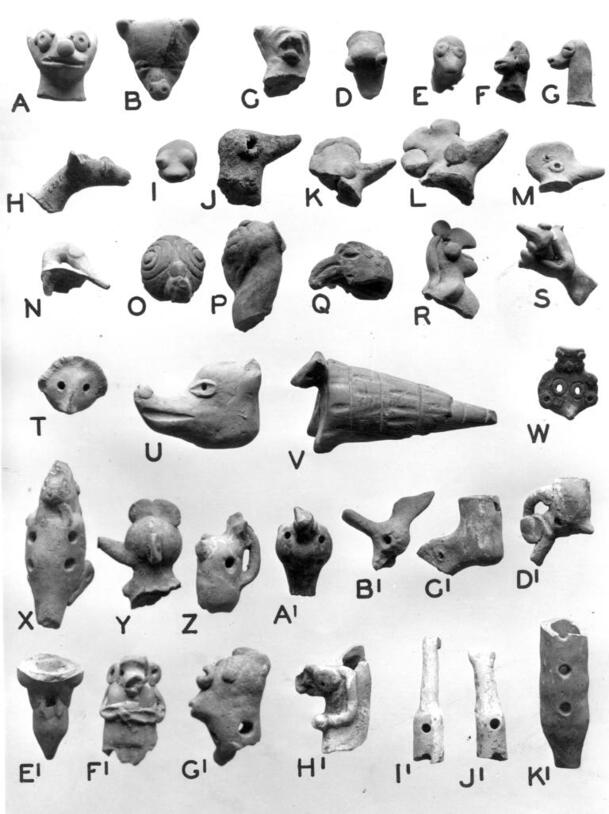 Sample of Objects in the Ekholm Collection, Tampico-Panuco Region (as classified by Ekholm)