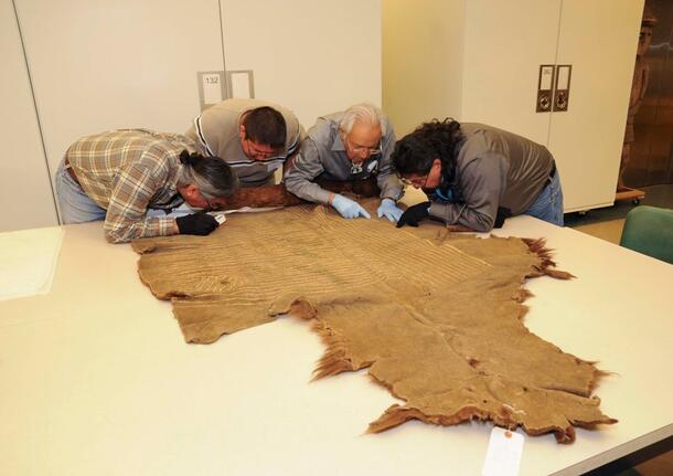 Zuni Delegation visits AMNH