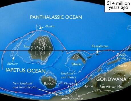 Pangea Map image