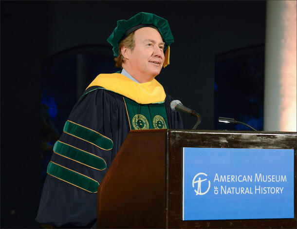 Andrew Knoll at 2017 Commencement