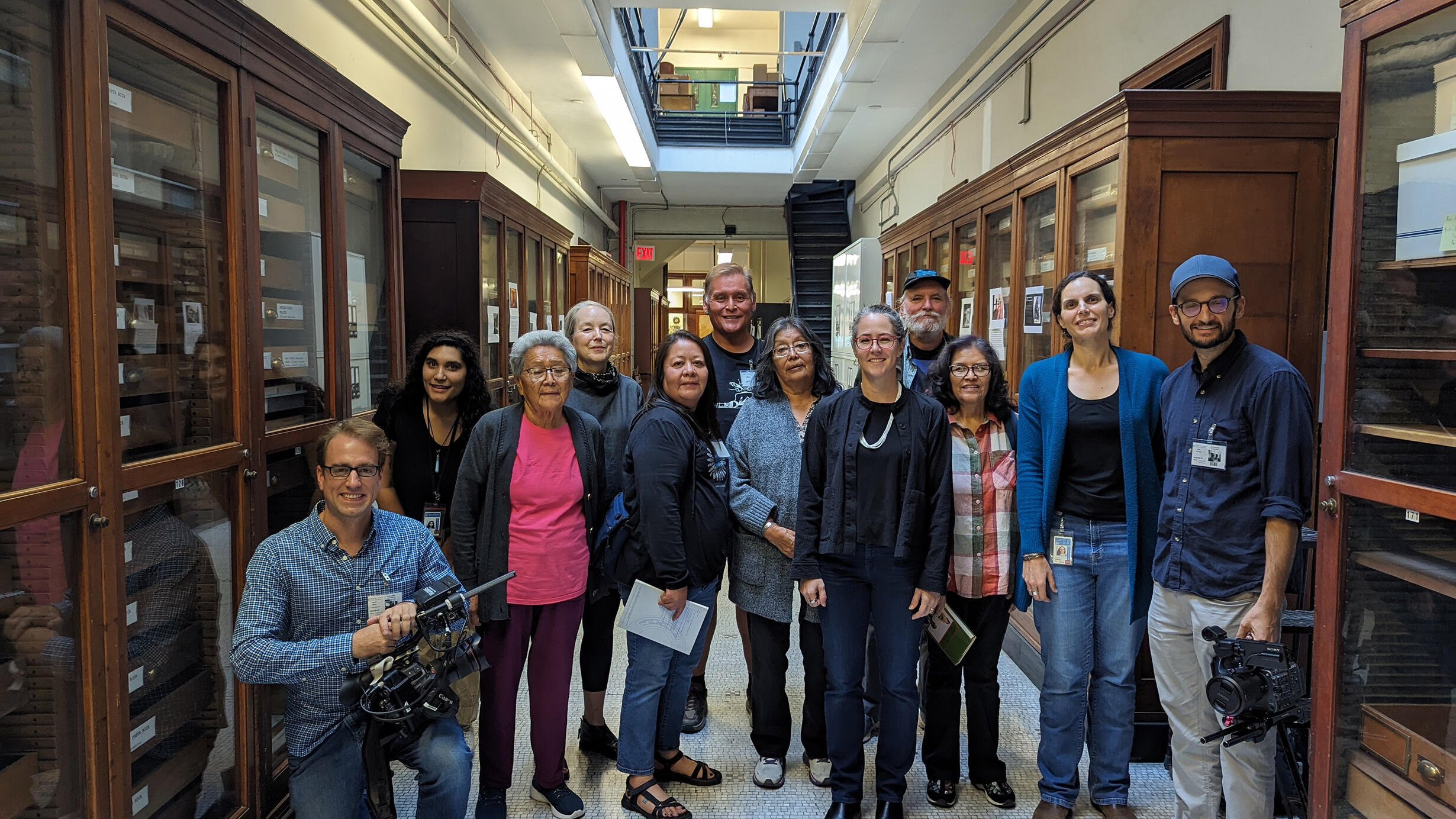 (Re)Connections Through Time group at AMNH 2023