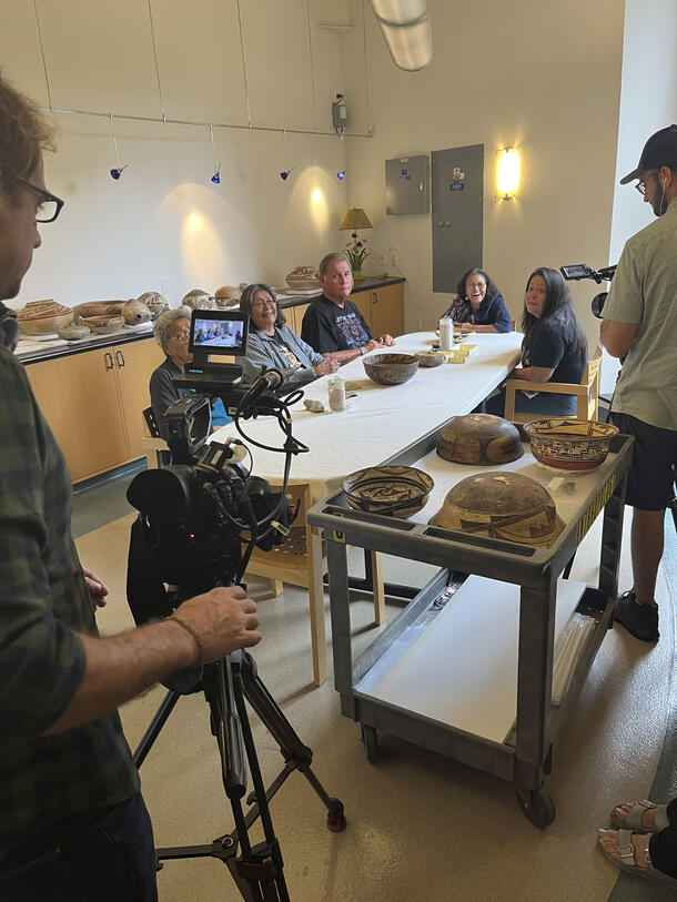 Hopi Potters begin filming for documentary