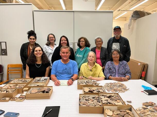 Karina Ceron, Anna Semon, Carrie Heitman, Valerie Kahe, Larson Goldtooth, Darlene James, Leo McChesney, Emmaline Naha, Karen 