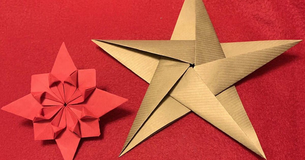 DIY Holiday Edition: How to Make an Origami Star - New Urban Arts