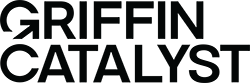 Text logo that reads Griffin Catalyst.