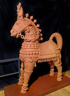 terra cotta horse