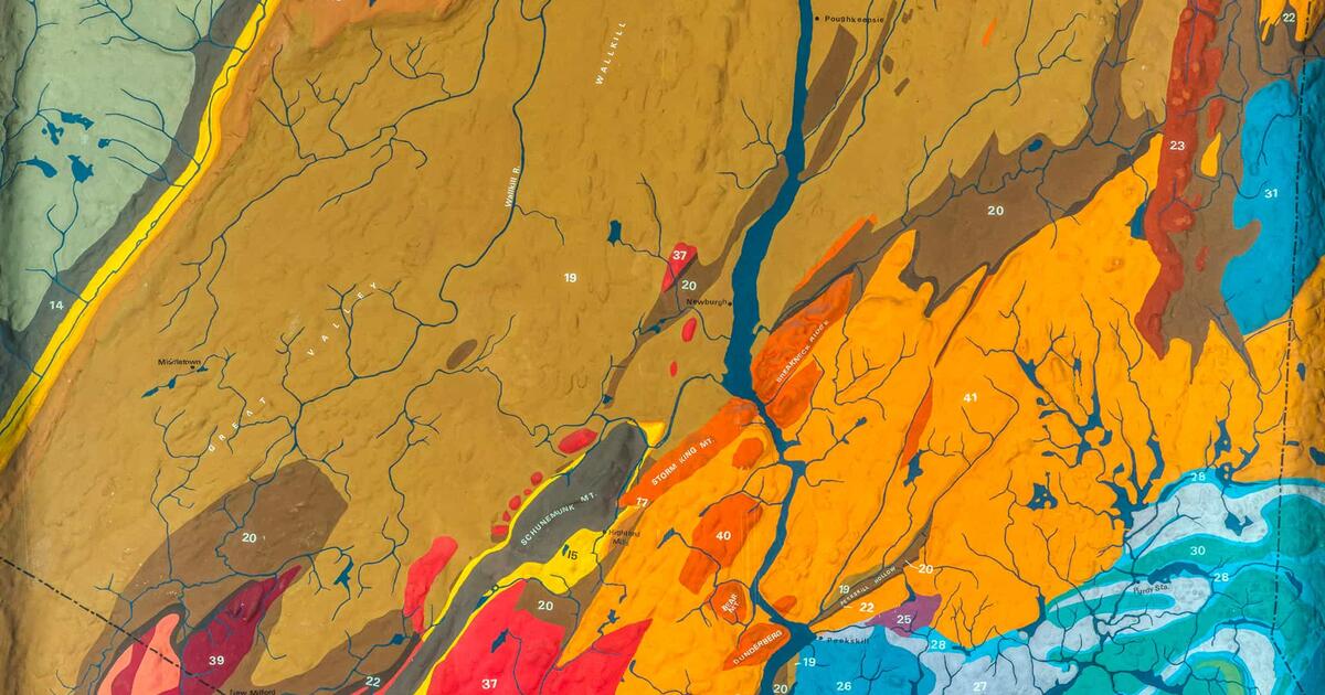 New York State Geologic Map | AMNH