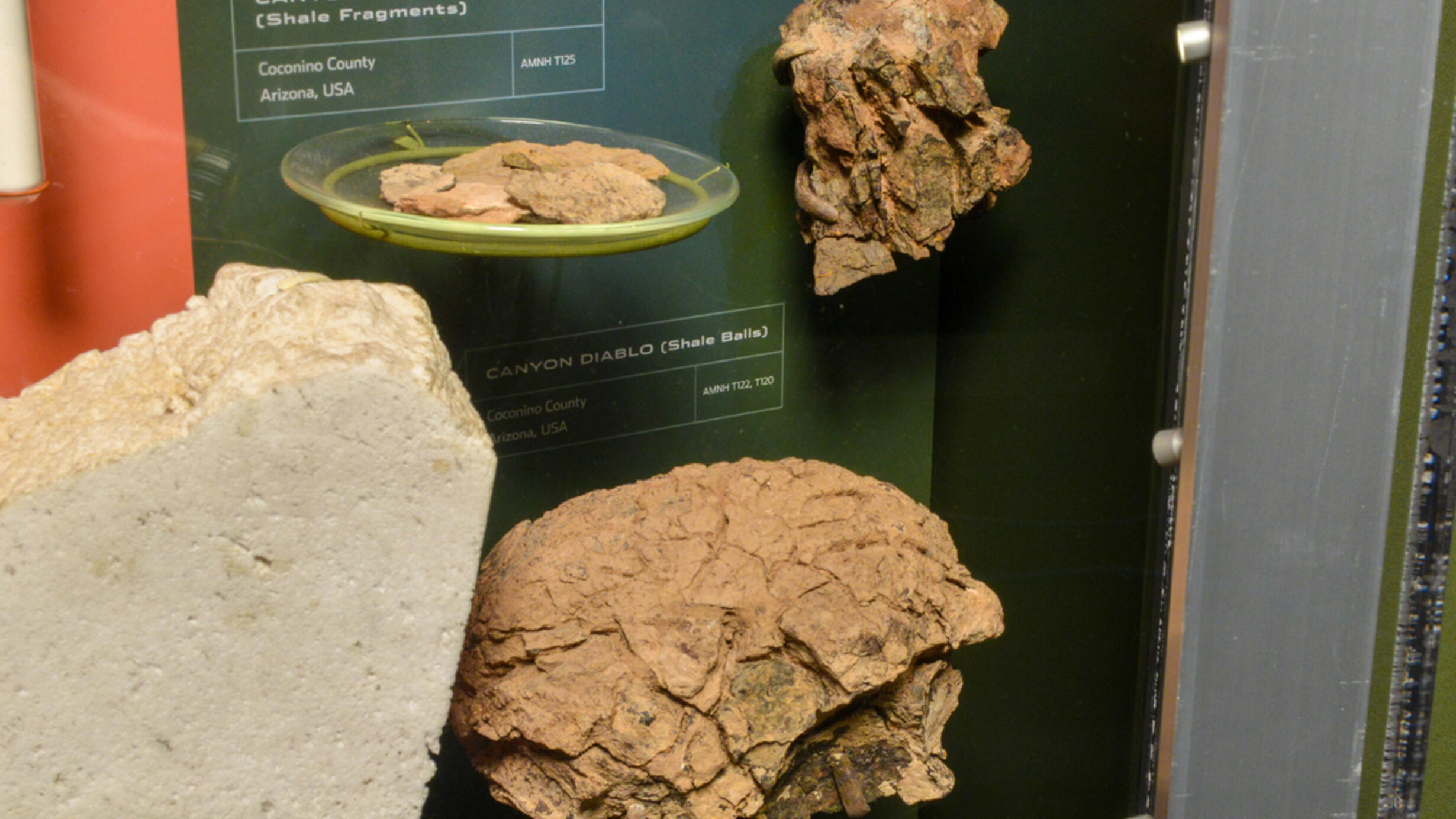 D.3.3.3.3. Canyon Diablo (Shale Balls). AMNH T122, T 120