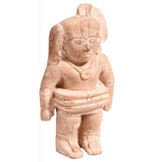 Standing figurine.