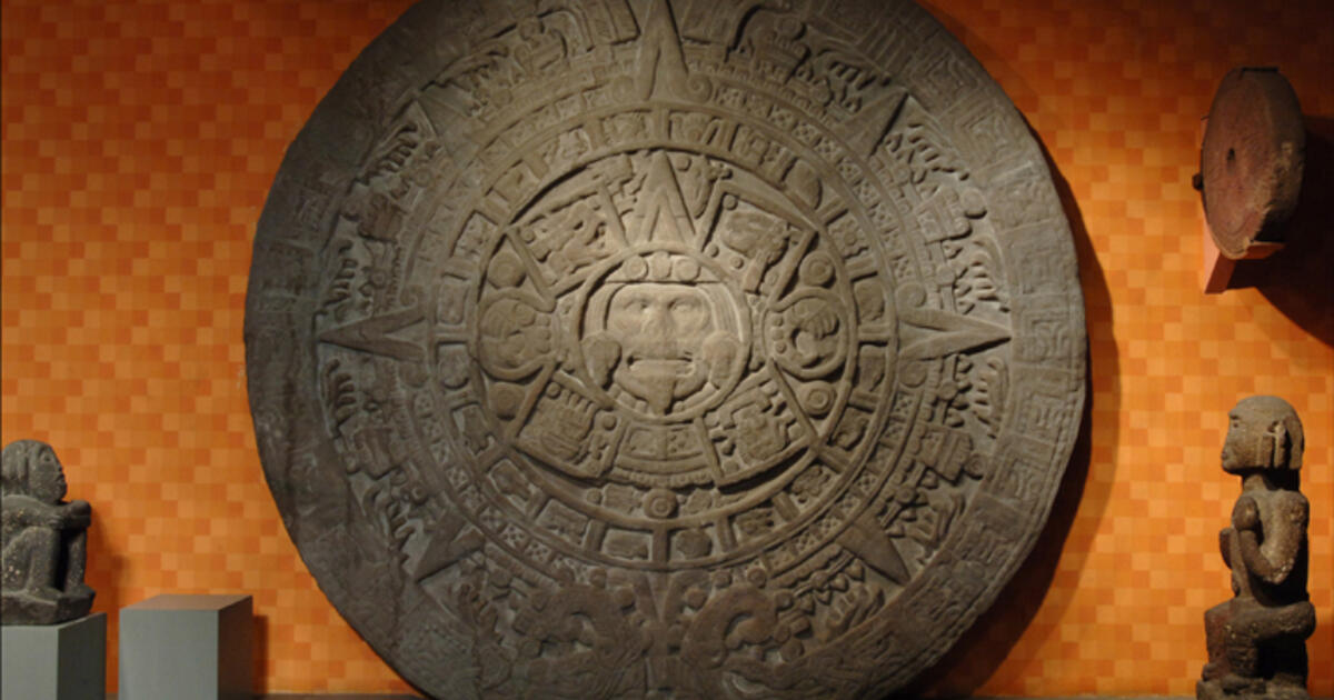 Aztec Stone of the Sun AMNH