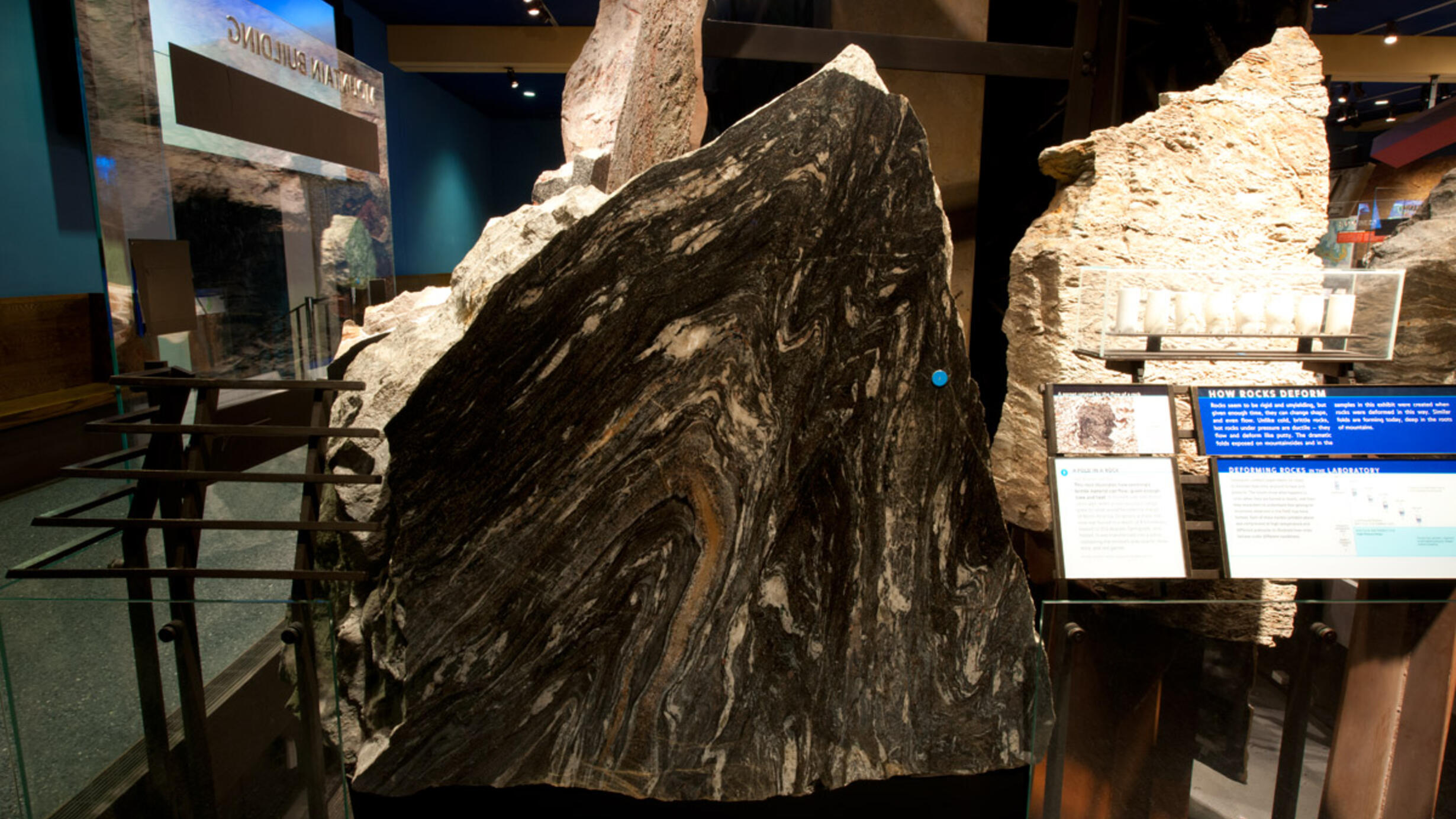 A Fold in a Rock-Schist