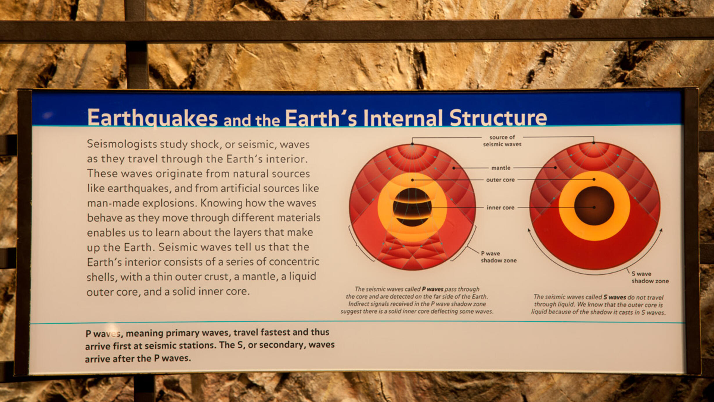 Earthquakes and the Earth's Internal Structure