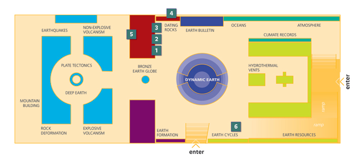 HoPE Tour Map: Rock Record