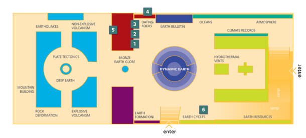 HoPE Tour Map: Rock Record
