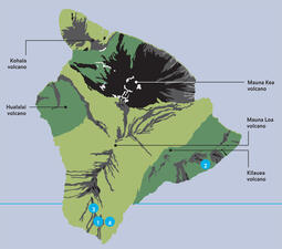 Lavas of Hawaiian Map_ILL